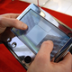 Illustration for article titled Toshiba Demos UMPC Hand-Held Tablet Prototype, But Thinks it's Too Small